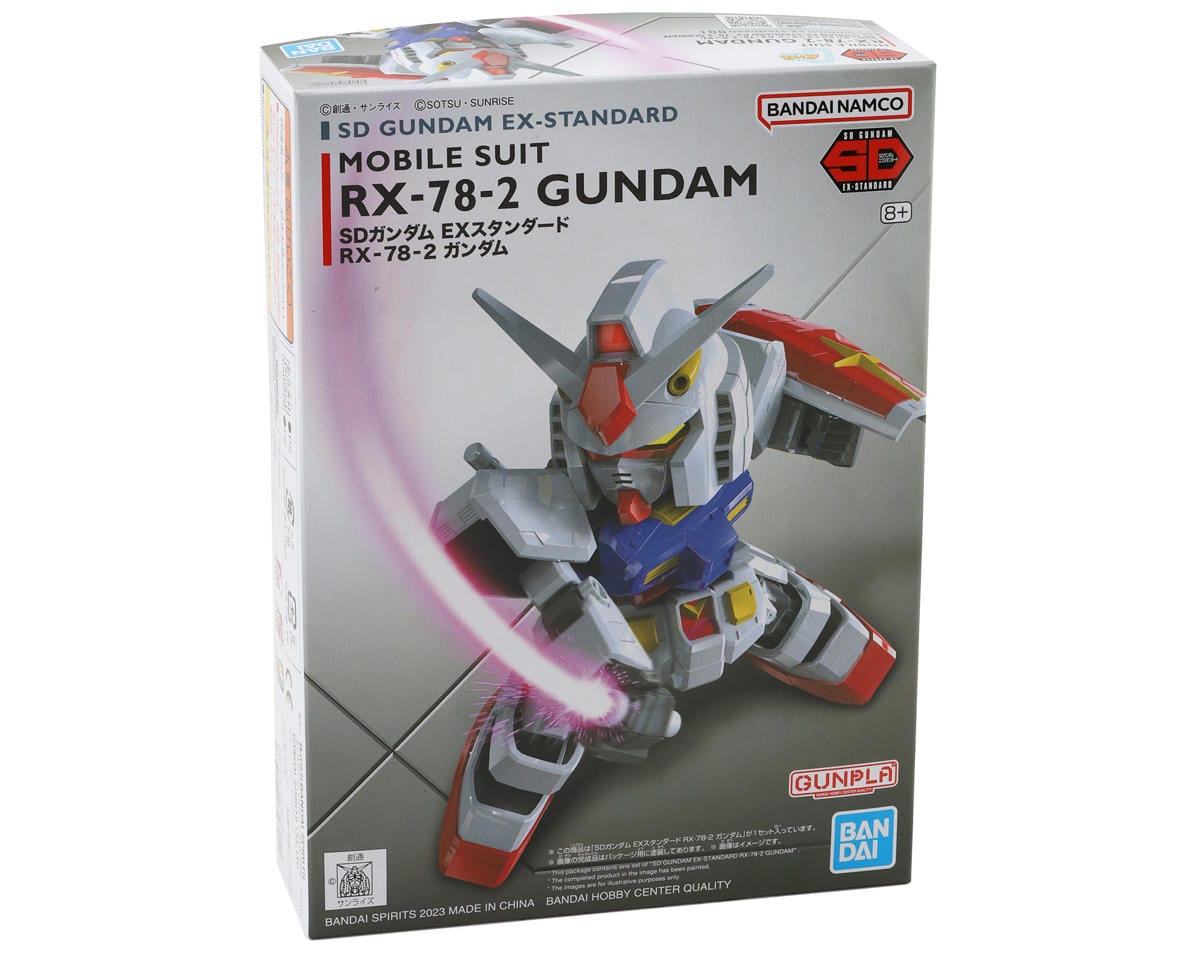 Model Kits - Plastic - Gunpla Bandai Bandai SD EX-Standard #01 RX-78-2 Gundam "Mobile Suit Gundam" Plastic Model Kit
