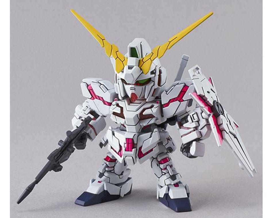 Model Kits - Plastic - Gunpla Bandai Bandai SD EX-Standard #05 Unicorn Gundam (Destroy Mode) Plastic Model Kit