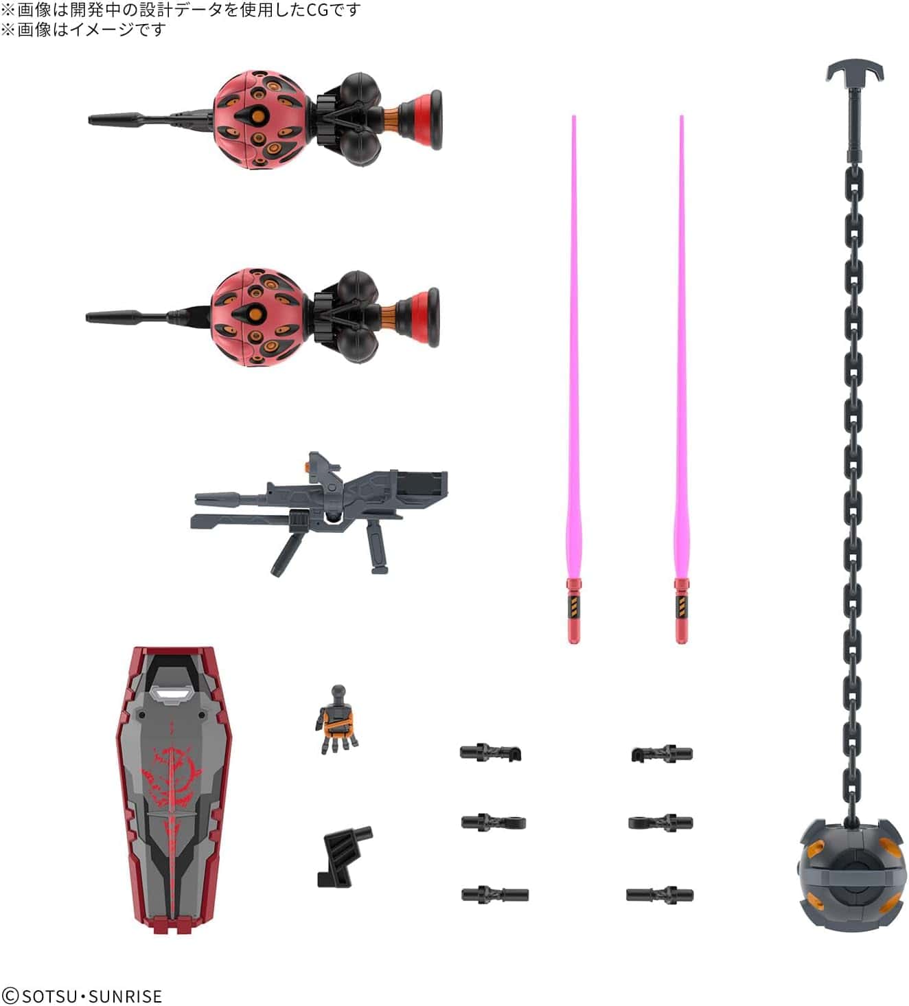 HG gMS-a Red Gundam - Saltire Games