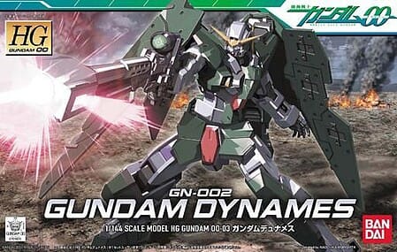 Model Kits - Plastic - Gunpla Bandai HG Gundam - GN-002 Gundam Dynames
