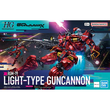 Model Kits - Plastic - Gunpla Bandai HGGQ 1/144 #6 Light-Type Guncannon