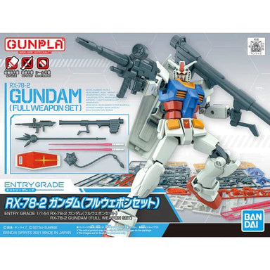 RX-78-2 Gundam (Full Weapon Set) Entry Grade - Saltire Games