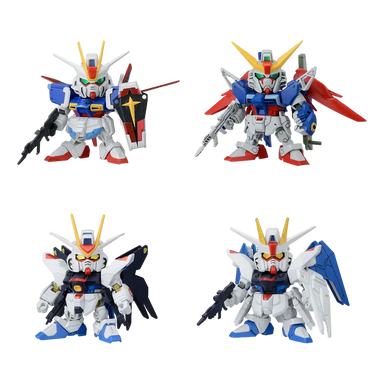 Model Kits - Plastic - Gunpla Bandai SDBB C.E. Battles of Destiny Set
