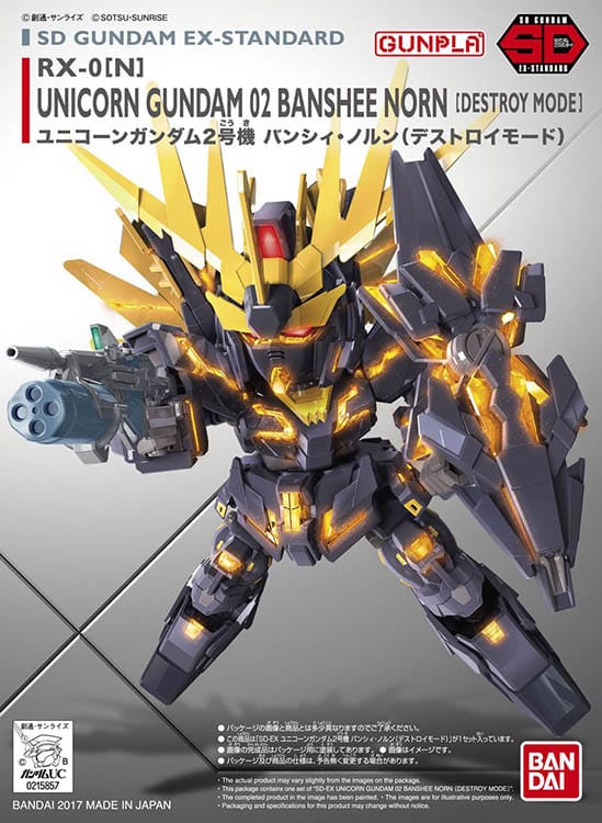SDEX Unicorn Banshee Gundam (Destroy mode) - Saltire Games