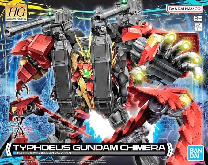 Typhoeus Gundam Chimera Gundam Build Metaverse, Bandai Spirits HG 1/144 - Saltire Games