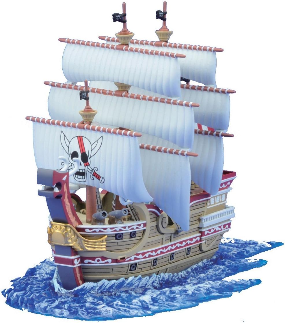 Model Kits - Plastic Bandai One Piece Grand Ship Collection Red-Force