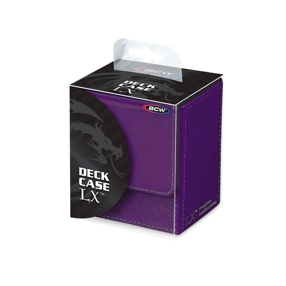 BCW Deck Case LX Purple - Saltire Games