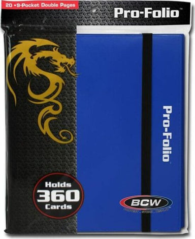 Folio 9-Pocket Album - Blue - Saltire Games