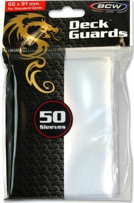 BCW Standard Sleeves Clear Saltire Toys & Games BCW Standard Sleeves Clear Saltire Toys & Games