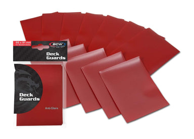 BCW Red Double Matte Sleeves - Saltire Games