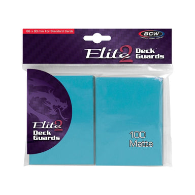 Elite 2 Azure 100 Sleeves - Saltire Games