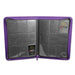 Z Folio 9 Pocket LX Purple - Saltire Games