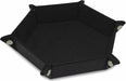 Hexagon Dice Tray- Black - Saltire Games