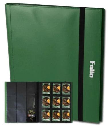 Folio 9-Pocket Album - Green - Saltire Games