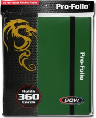 Folio 9-Pocket Album - Green - Saltire Games