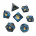 Kitty Clacks® Bast Polyhedral Dice Set - Saltire Games