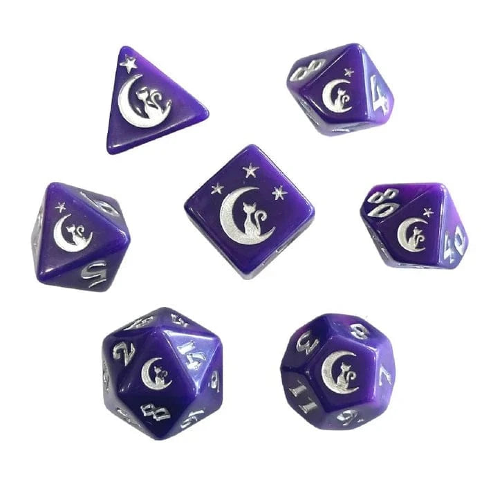 Moonbeam Polyhedral Dice Set - Saltire Games