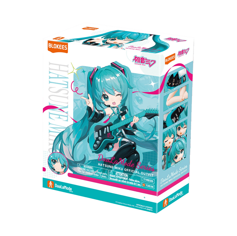 Blokees DaaLaMode Series - Hatsune Miku Official Outfit - Saltire Games