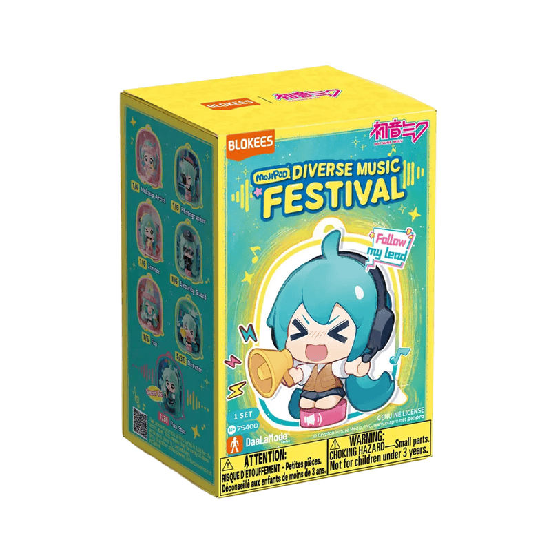 Blokees DaaLaMode Series - MOJIPOD Hatsune Miku Diverse Music Festival - Saltire Games