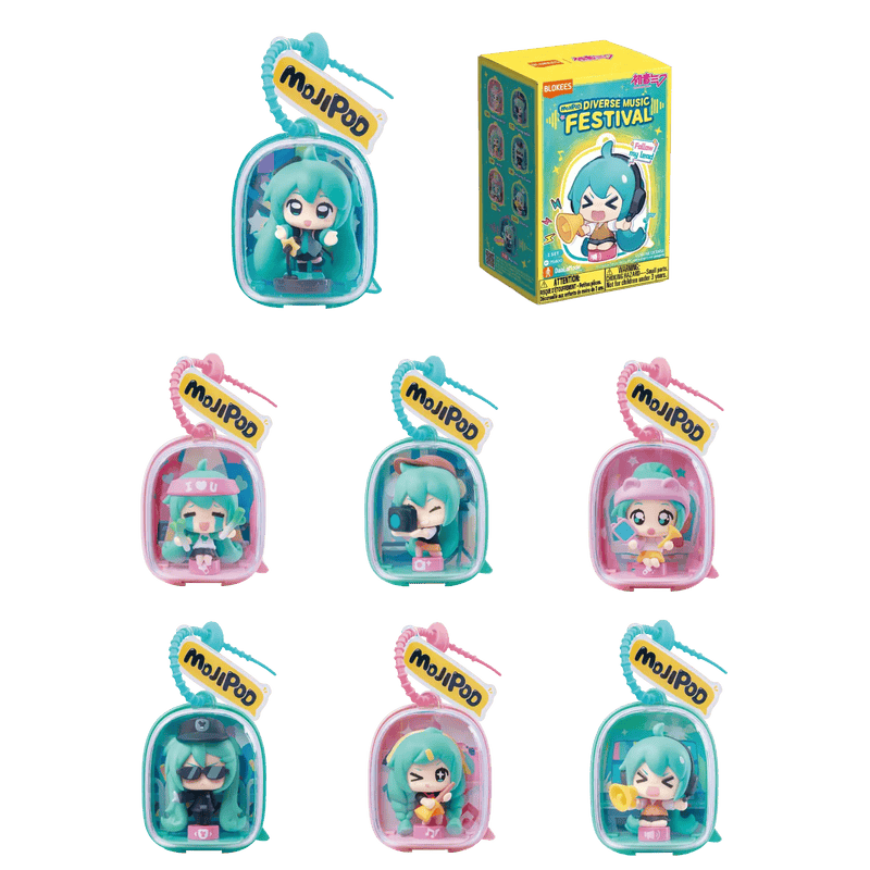Blokees DaaLaMode Series - MOJIPOD Hatsune Miku Diverse Music Festival - Saltire Games