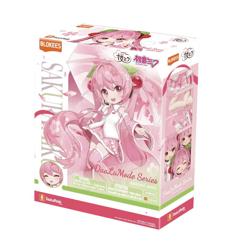 Blokees DaaLaMode Series - Sakura Miku - Saltire Games