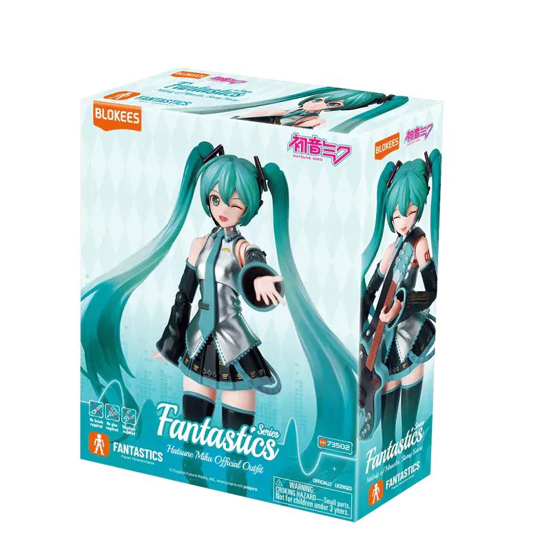 Blokees Fantastics Series - Hatsune Miku Official Outfit - Saltire Games