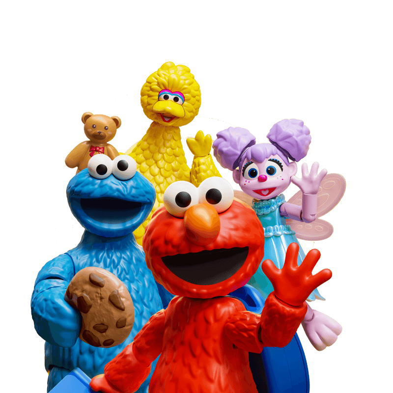 Blokees Figures Sesame Street preCOOL Series 01 - Saltire Games