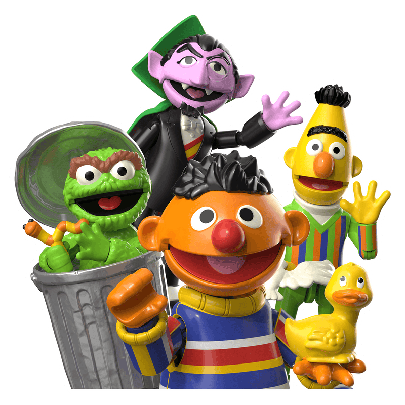 Blokees Figures Sesame Street preCOOL Series 02 - Saltire Games