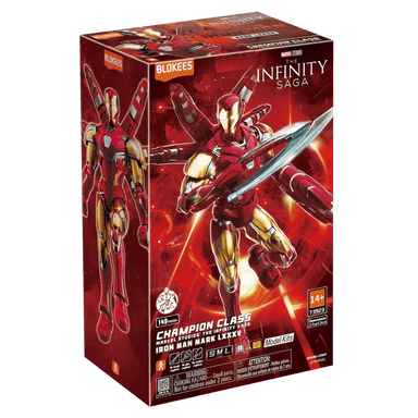 Blokees Marvel Infinity Saga Champion Class Iron Man Mark LXXXV Model Kit - Saltire Games