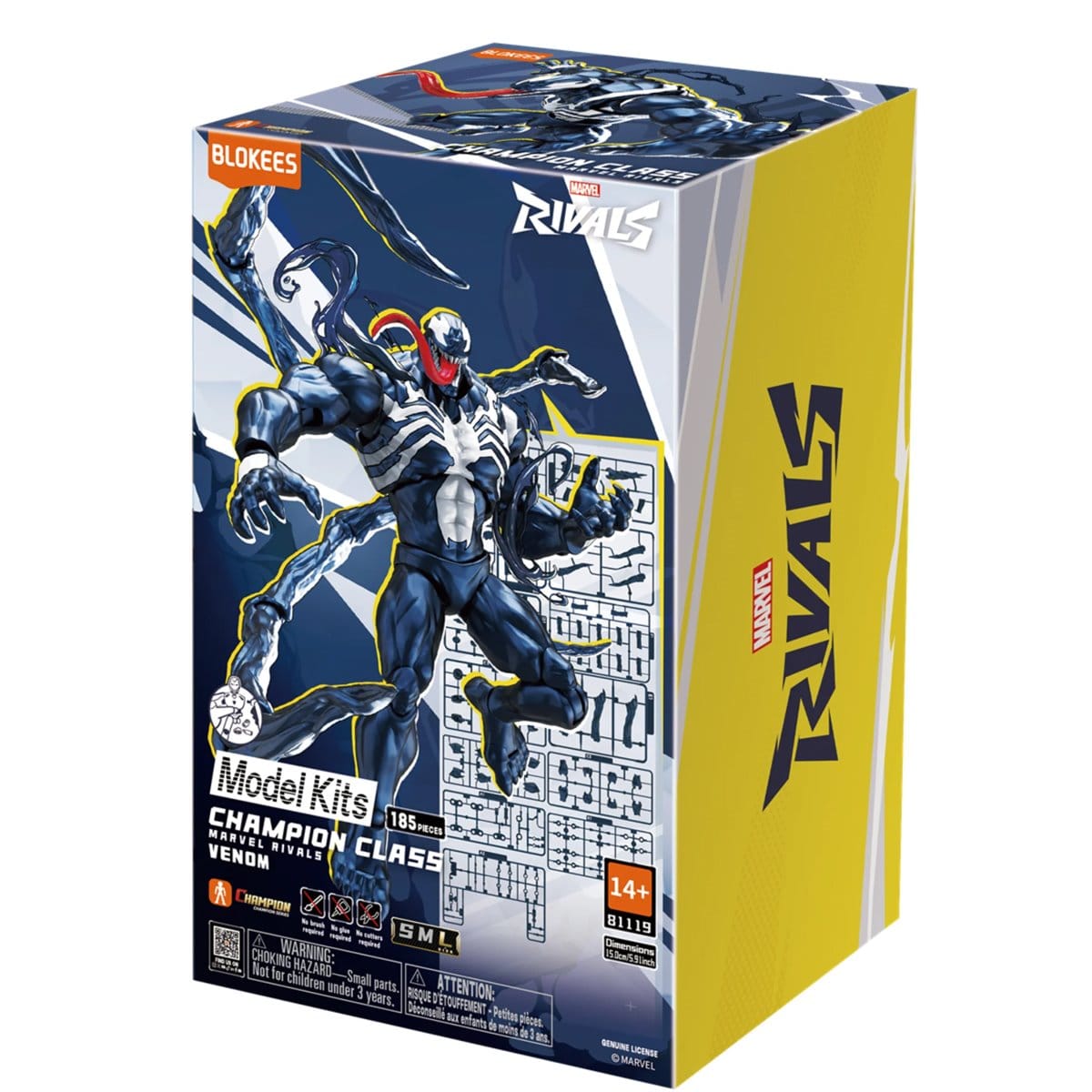 Blokees Marvel Rivals Venom Champion Class Model Kit - Saltire Games