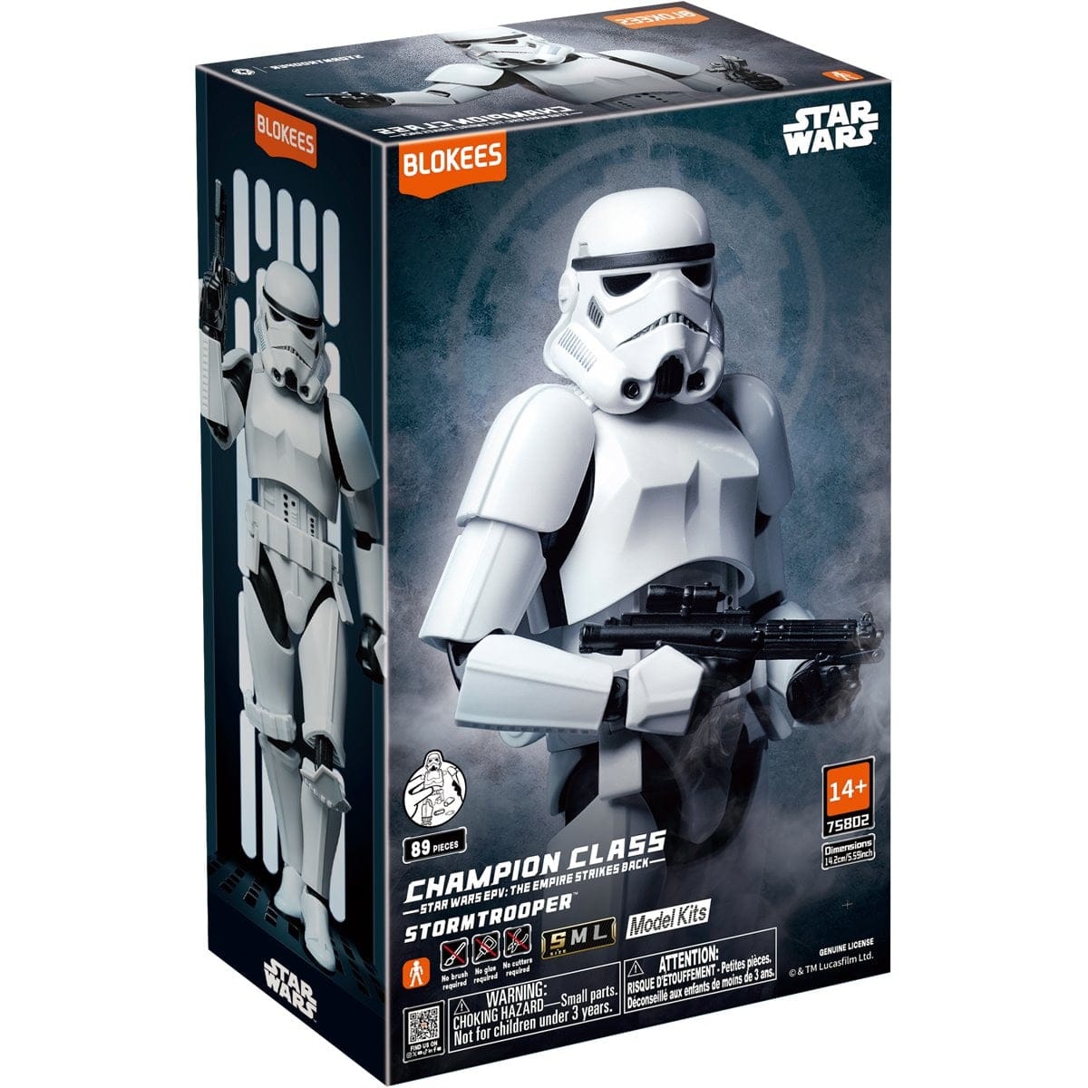 Blokees Star Wars Champion Class 02 Stormtrooper Model Kit - Saltire Games