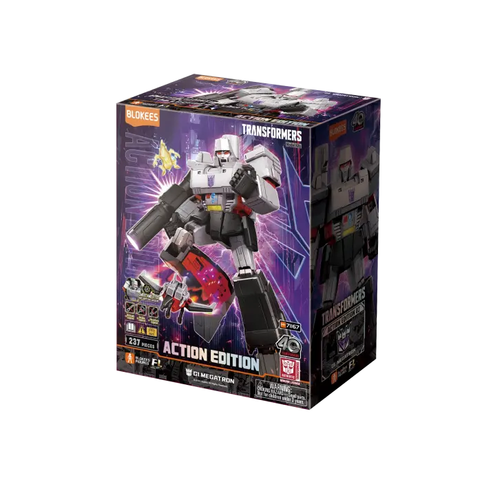 Blokees Transformers Action Edition 02 - G1 Megatron - Saltire Games