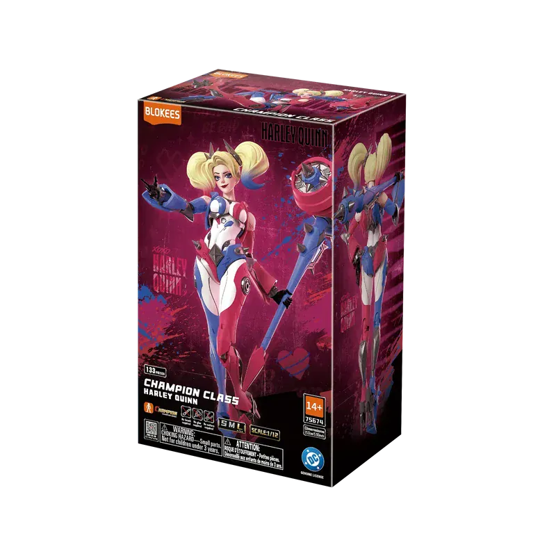 Model Kits - Plastic Blokees DC CC04 Harley Quinn