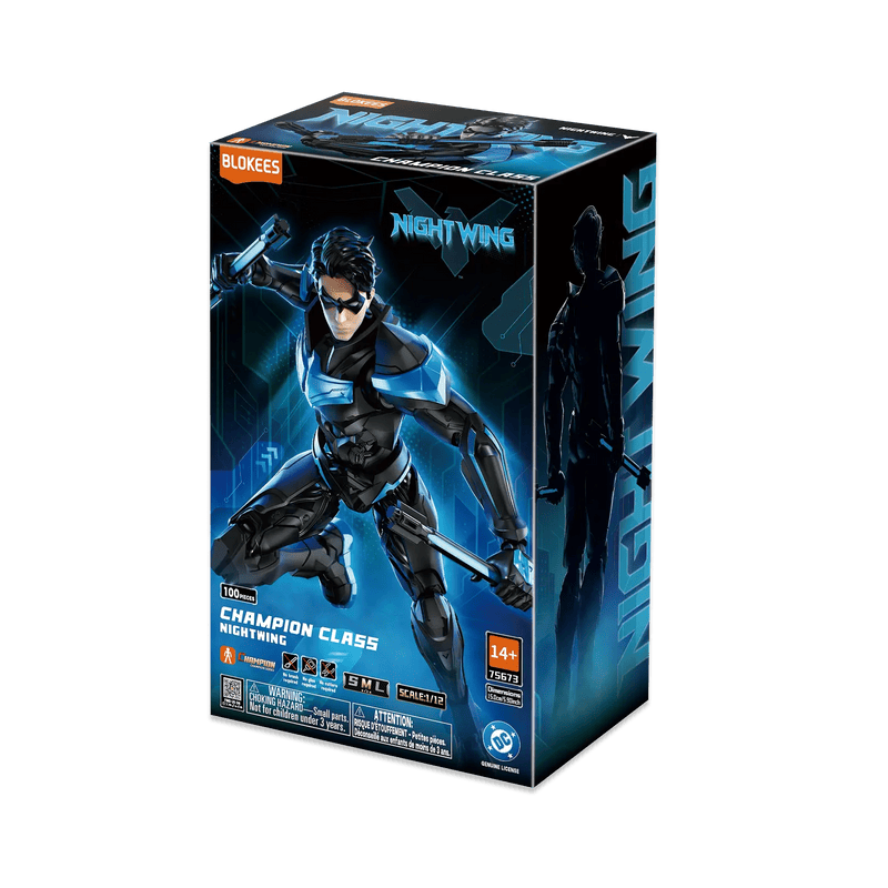 Model Kits - Plastic Blokees DC Champion Class Nightwing | Blokees