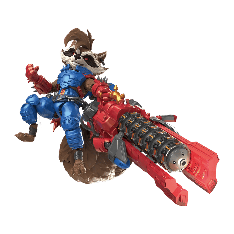 Model Kits - Plastic Blokees Marvel Rivals Champion Class 08 Rocket Raccoon Model Kits | Blokees