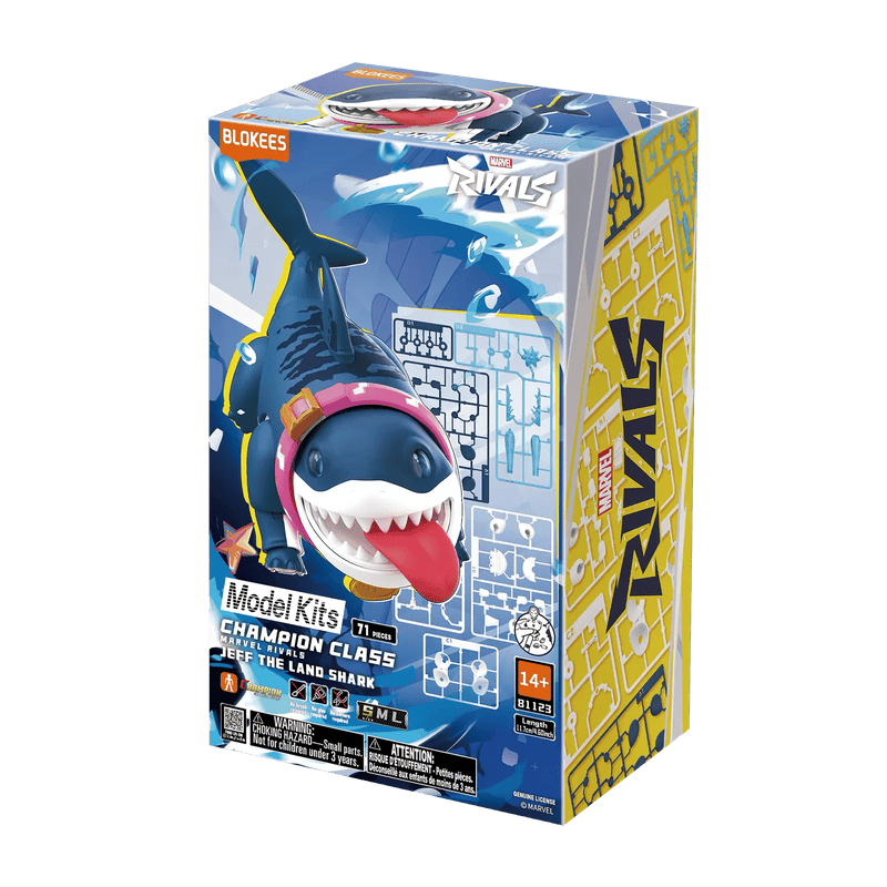 Marvel Rivals Champion Class 12 Jeff The Land Shark Model Kit - Saltire Games