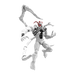 MARVEL RIVALS™ CHAMPION CLASS 15 ANTI-VENOM™ MODEL KITS - Saltire Games