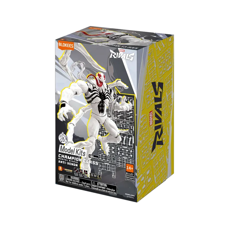 MARVEL RIVALS™ CHAMPION CLASS 15 ANTI-VENOM™ MODEL KITS - Saltire Games