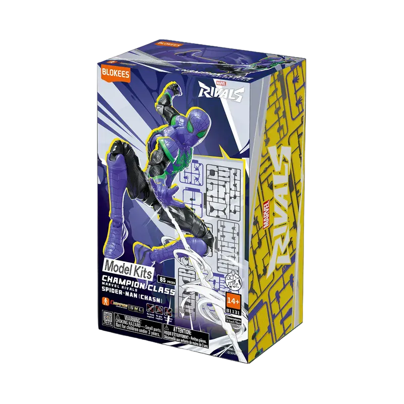 MARVEL RIVALS™ CHAMPION CLASS 25 SPIDER-MAN (CHASM)™ MODEL KITS - Saltire Games