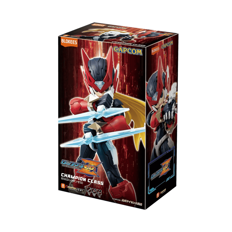 Model Kits - Plastic Blokees Mega Man Champion Class 02 Zero (Mega Man Zero) | Blokees