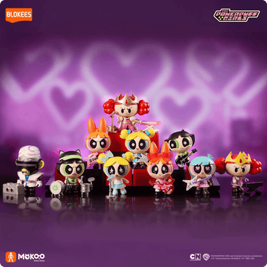 Blokees The Powerpuff Girls MOKOO Series 01 Cute Beats - Saltire Games