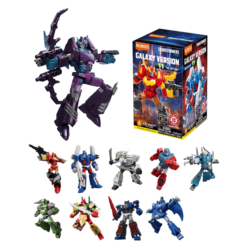 Model Kits - Plastic - Mystery Blokees Blokees Transformers Galaxy Version 11 The Lost Light