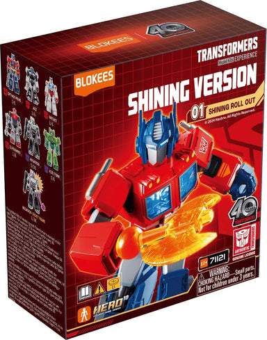 Blokees Transformers Shining Version 01 Shining Roll Out - Saltire Games