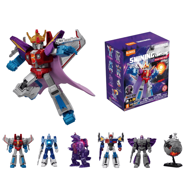 Model Kits - Plastic - Mystery Blokees Blokees Transformers Shining Version 06 The Shattered Crown