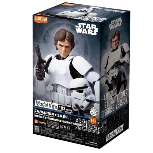Star Wars: A New Hope Han Solo Stormtrooper Disguise Version Blokees Model Kit - Saltire Games
