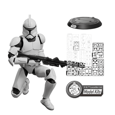 STAR WARS: ATTACK OF THE CLONES CHAMPION CLASS 07 CLONE TROOPER MODEL KITS | BLOKEES - Saltire Games