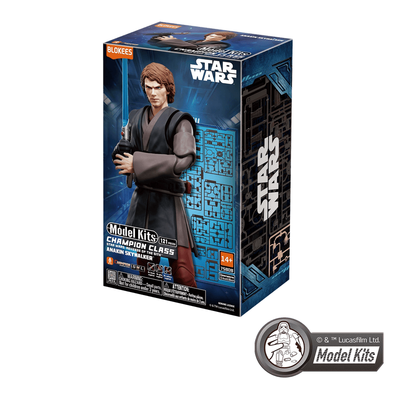 Model Kits - Plastic Blokees STAR WARS: REVENGE OF THE SITH™ CHAMPION CLASS 08 ANAKIN SKYWALKER™ MODEL KITS | BLOKEES