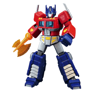 Transformers Action Edition - G1 Optimus Prime - Saltire Games