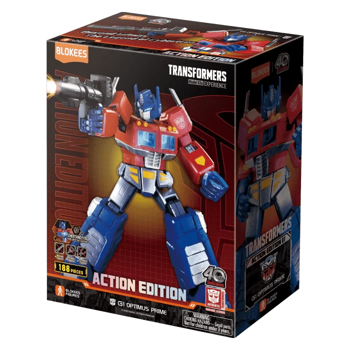 Transformers Action Edition - G1 Optimus Prime - Saltire Games