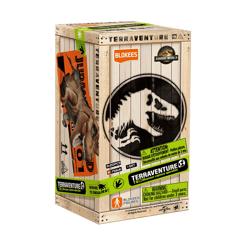 Jurassic World Terraventure TS 01 Dinosaur Capture Operation | Blokees - Saltire Games